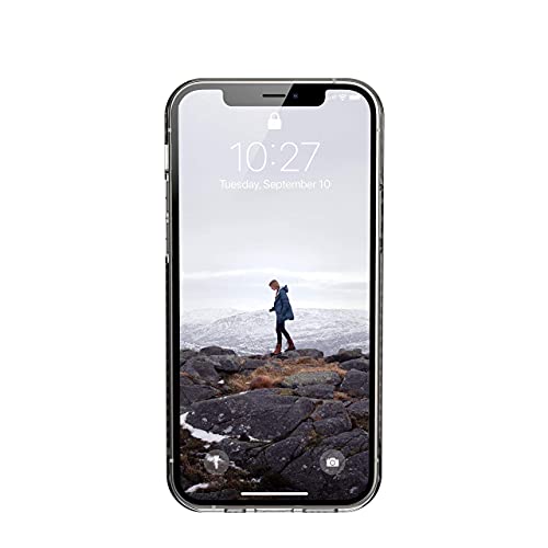 [U] by UAG Designed for iPhone 12 Case/iPhone 12 Pro Case [6.1-inch Screen] Lucent Slim Fit Lightweight Stylish Transparent Impact Resistant Protective Phone Cover, Ice