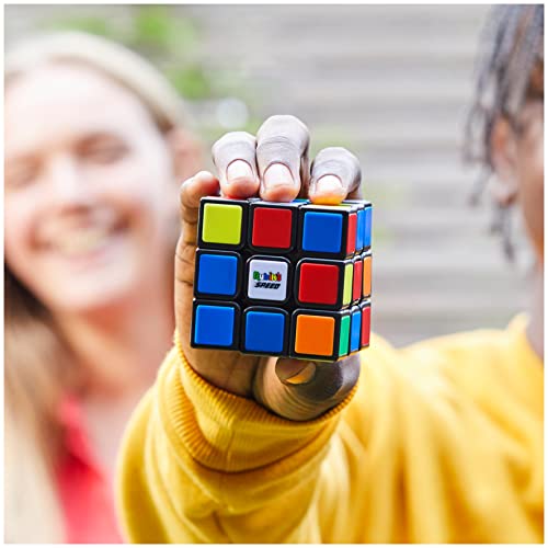 Rubik’s Cube, 3x3 Magnetic Speed Cube, Super Fast Problem-Solving Challenging Retro Fidget Toy Travel Brain Teaser, for Adults and Kids Ages 8 and up