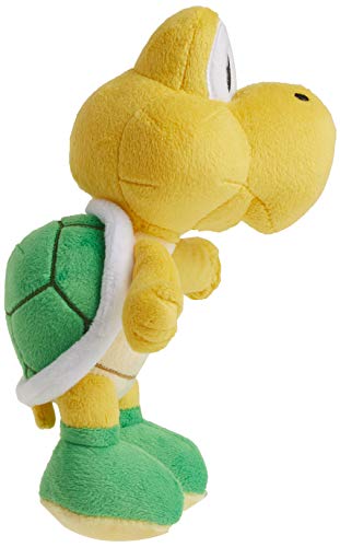 Little Buddy Super Mario All Star Collection 1425 Koopa Troopa Stuffed Plush, 7',Multi-Colored