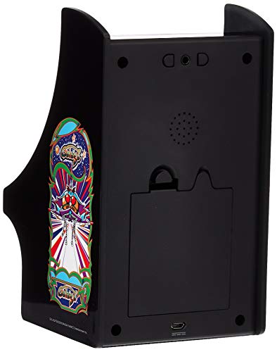 My Arcade Micro Player Mini Arcade Machine: Galaga Video Game, Fully Playable, 6.75 Inch Collectible, Color Display, Speaker, Volume Buttons, Headphone Jack, Battery or Micro USB Powered