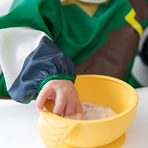 Bumkins Sleeved Bib Nintendo Baby/ Toddler/Smock, Waterproof, Washable, Stain and Odor Resistant, 6-24 Months, Zelda