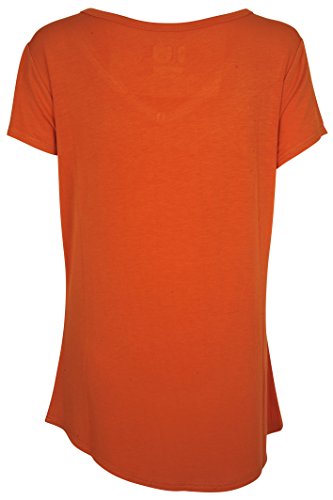 Ultra Game NBA Phoenix Suns Womens Box Out Varsity Stripe Tee Shirt, Team Color, Medium