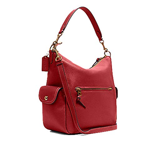 COACH Pennie Shoulder Bag (1941 Red)