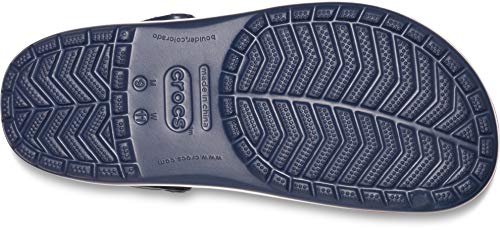 Crocs Men's and Women's Crocband Clog, Navy, 15 Women/13 Men