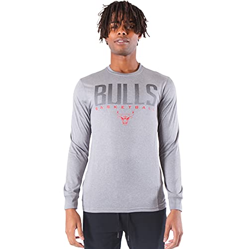 Ultra Game -NBA Men's Active Long Sleeve Pullover T-Shirt Medium