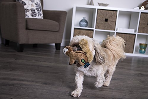 GoDog Wildlife Chipmunk Small Toy with Chew Guard