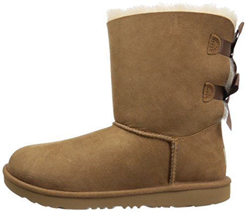 UGG Kids' Bailey Bow Ii Boot, Chestnut, 12 Toddler US