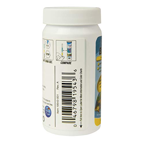 Tetra EasyStrips 6-In-1 aquarium Test Strips, Water Testing, Model:19543