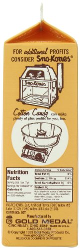 Gold Medal Prod. 2045 Flavacol Seasoning Popcorn Salt 35oz.