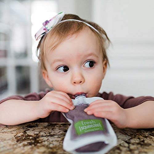 Infantino Squeeze Station - Pouch Filling Station for semi-Solid Food for Babies and Toddlers, Dishwasher Safe and BPA Free for Homemade Baby Food