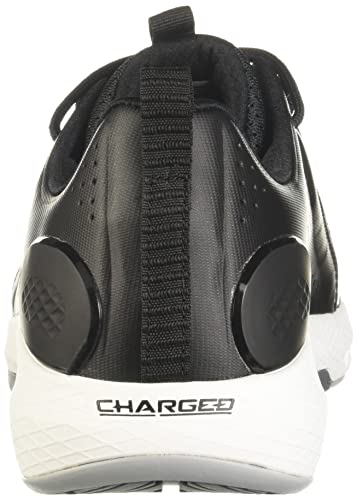 Under Armour Men's Charged Commit Tr 3, Black (001)/White, 12.5 M US