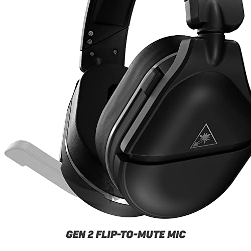 Turtle Beach Stealth 700 Gen 2 Wireless Gaming Headset for PlayStation 5, PS4 Pro, PS4 and Nintendo Switch - Bluetooth, 50mm Speakers, 3D Audio Compatibility, and 20-Hour Battery - Black (Renewed)
