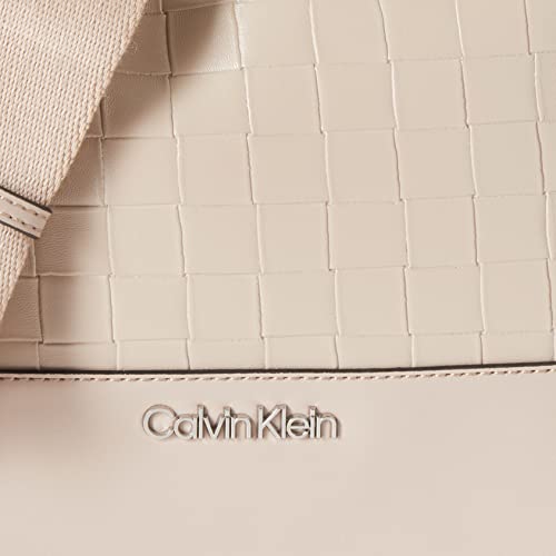 Calvin Klein Gabrianna Novelty Bucket Shoulder Bag, Goat Woven