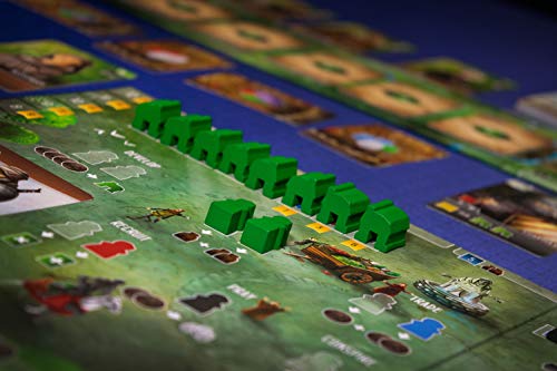 Paladins of The West Kingdom Strategy Board Game, 1-4 Players, Ages 12 and Up, 90-120 Min Play Time, Most Victory Points Win, Build Outposts, Fortifications, Commission Monks, and Confront Outsiders