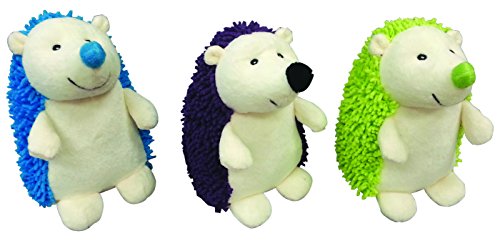 Ethical Pets Gigglers Hedgehog Dog Toy, 6.5-Inch, Assorted