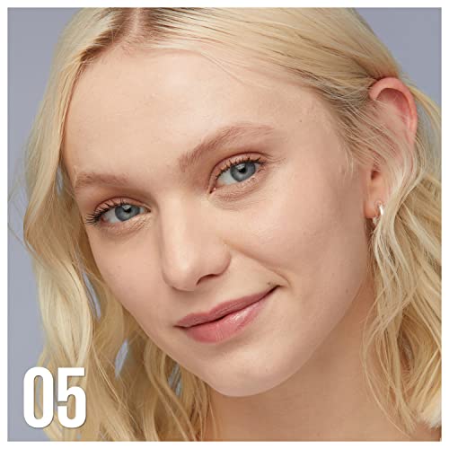 Maybelline Green Edition Superdrop Tinted Oil Base Makeup, Adjustable Natural Coverage Foundation Formulated With Jojoba and Marula Oil, 05, 1 Count