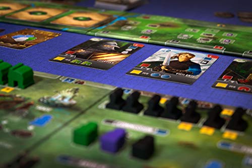 Paladins of The West Kingdom Strategy Board Game, 1-4 Players, Ages 12 and Up, 90-120 Min Play Time, Most Victory Points Win, Build Outposts, Fortifications, Commission Monks, and Confront Outsiders