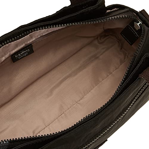 Kipling womens Elysia Crossbody Bag, Black Noir, 11.5 L x 9 H 5 D US