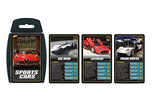 Sports Cars Top Trumps Card Game