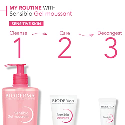 Bioderma - Sensibio - Foaming Gel - Cleansing and Make-Up Removing - Refreshing feeling - for Sensitive Skin