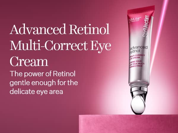 Advanced Retinol Multi-Correct Eye Cream for Reduce Deep Wrinkles and Restore Firm Elasticity
