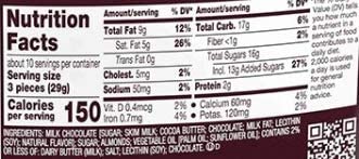 Hershey's Nuggets Milk Chocolate w/ Toffee and Almonds (Pack of 2)