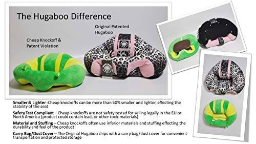 The Original Hugaboo Infant Sitting Chair - Green N' Yellow