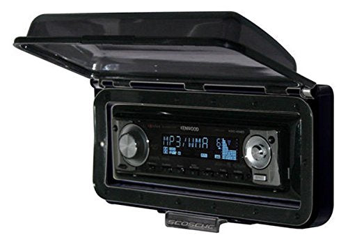 SCOSCHE ACM3 Dash Kit for Aqua Marine Stereo Receiver Cover-Up with Flip Top Door, Black