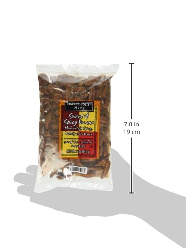 Trader Joe's Sweet and Spicy Pecans, 5 Ounce Bag (Pack of 3)