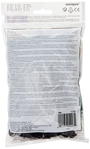 Unique Cannonball Water Balloons, Standard, Black