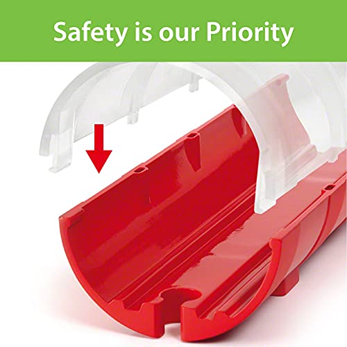 BRIO World 33892 - Steam Train and Tunnel - 3 Piece Wooden Toy Train Set for Kids Age 3 and Up