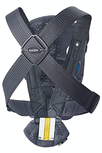 BabyBjörn Baby Carrier Mini, 3D mesh, Anthracite
