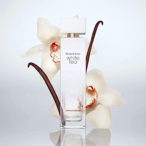 Elizabeth Arden White Tea Eau De Toilette Spray Perfume for Women, Vanilla Orchid, 1.7 Oz.