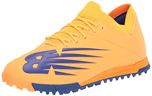 New Balance Men's Furon V7 Dispatch TF Soccer Shoe, Impulse/Vibrant Orange, 7