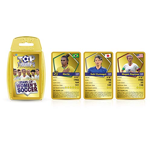 Stars of Womens Soccer Top Trumps