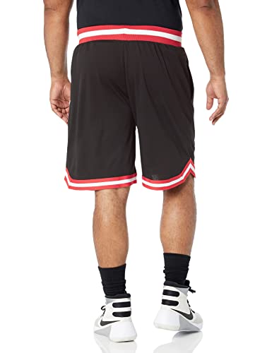 Ultra Game NBA Detroit Pistons Mens Woven Basketball Shorts, Team Color, Small
