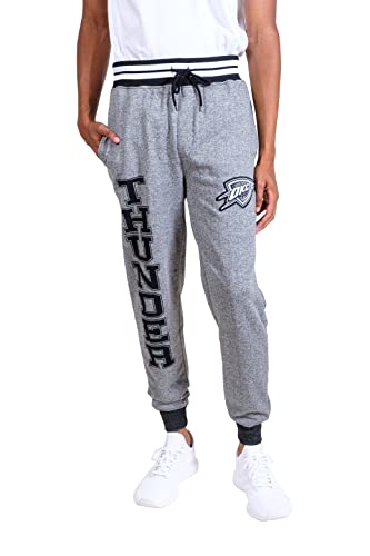 Ultra Game NBA Men's Soft Fleece Active Jogger Sweatpants
