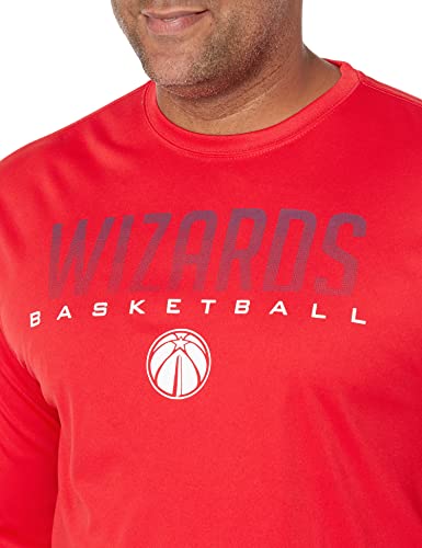 Ultra Game -NBA Men's Active Long Sleeve Pullover T-Shirt