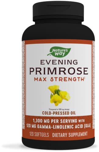 Nature’s Way Evening Primrose Max Strength‡, 120 Softgels