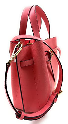 Michael Kors Emilia Small Triple Compartment Satchel Crossbody Bag (GrapeFruit)