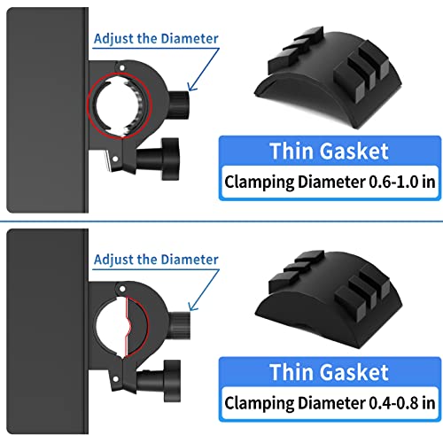 Universal Microphone Stand Tray, Adjustable Mic Stand Clamp-On Utility Shelf Rack Tray Holder for Music Sheet, Live Broadcast, Live Streaming, Karaoke, Recording, Music Stand Accessories (8.7' x 6.5')