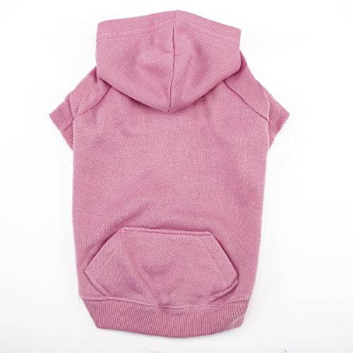 Casual Canine Basic Hoodie for Dogs, 8' XS, Pink