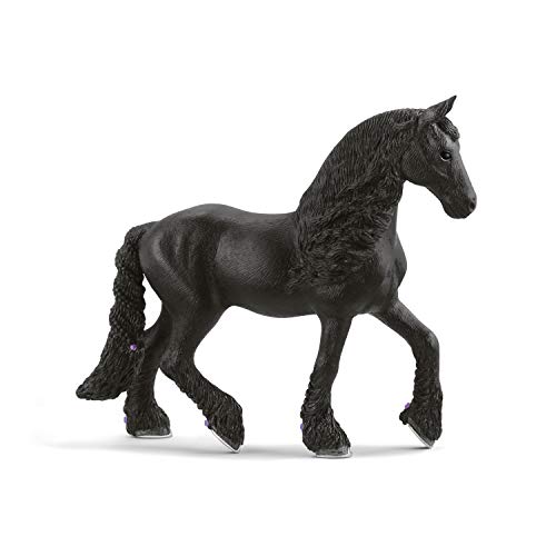 Schleich Horse Club, Realistic Horse Toys for Girls and Boys, Frisian Mare Horse Toy Figurine, Ages 5+