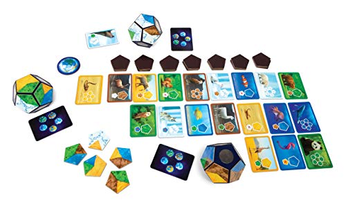 Blue Orange Games Planet Board Game - Award Winning Kids, Family or Adult Strategy 3D Board Game for 2 to 4 Players. Recommended for Ages 8 and Up.
