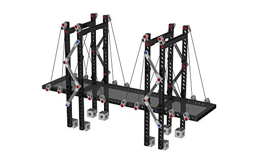 Thames and Kosmos Structural Engineering: Bridges and Skyscrapers | Science and Engineering Kit | Build 20 Models | Learn about Force, Load, Compression, Tension | Parents' Choice Gold Award Winner, Blue