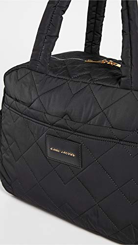 Marc Jacobs Women's Quilted Nylon Medium Bag, Black, One Size