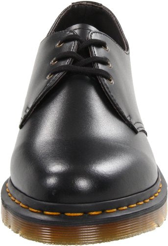 Dr. Martens womens Vegan 1461 Oxford, Black Felix Rub Off, 7-7.5 US