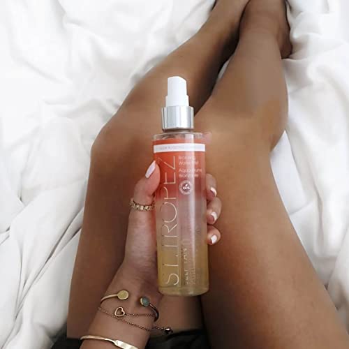 St.Tropez Fake Tan, Vitamin D Boosting Self Tan Purity Vitamins Bronzing Body Mist, Award Winning Vegan Tanning Water with Vitamin C, 100 Percent Natural Tanning Active, 200 ml