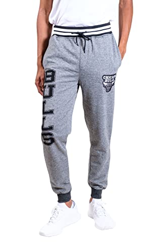 Ultra Game NBA Men's Soft Fleece Active Jogger Sweatpants