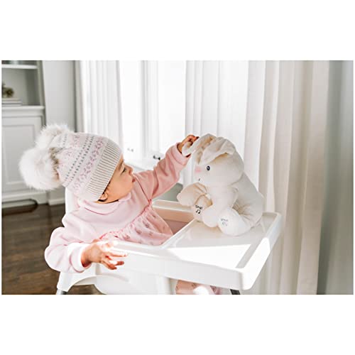 GUND Baby Flora The Bunny Animated Plush Stuffed Animal Toy for Baby Girls and Boys, Cream, 12' (Styles May Vary)